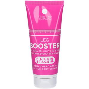VERALAB Crema Leg Booster 200 ml - Crema Drenante e Anticellulite per Cosce e Culotte de Cheval