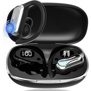 Xeletu AI traduttore auricolare 164 lingue in tempo reale traduttore 560 mAh auricolare traduzione accento Earbuds Bluetooth 5.3 traduzione simultanea bidirezionale per viaggi apprendimento iOS (Q15)