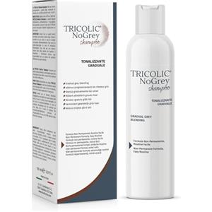 Licofarma Tricolic NoGrey | Shampoo Colorante per Capelli Grigi e Bianchi | Azione Riflessante e Tonalizzante Graduale | Formula Delicata | 150 ml