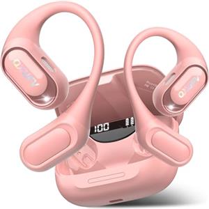 QXUFV Diplomatiche Cuffie Traduzione, 9 Modalità AI-Traduzione, 164 Lingue Diplomatiche Per Viaggi/Studio/Affari, 4-in-1 Open Ear AI Auricolari Traduttori Istantanei, 60H Traduttore Simultaneo Vocale