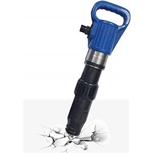 MooBeey Martello pneumatico Frantoio per calcestruzzo in acciaio e alluminio, palmare pneumatico martello demolitore per calcestruzzo, martello a scalpello ad aria compressa blu con molla tampone