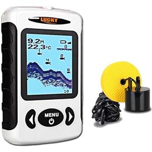 LUCKY Ecoscandaglio Da Pesca Portable Wired Fish Finder