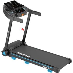 Lotto Tapis Roulant Elettrico Lotto Runex R4, Pieghevole 100%, 2 HP, Velocità 1-14 km/h, Inclinazione 2 Livelli, Superficie 105×40 cm, Console LED, Bluetooth FitShow/Kinomap/Zwift, 12 Programmi, Max 100 kg