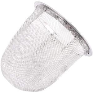 Hehglng Infusore da tè riutilizzabile, in acciaio inox, 6 cm, in acciaio inox, filtro a rete per teiera, tazza, accessori per il tè