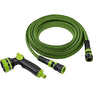 Werkzeyt Tubo Flessibile da Giardino - 7,5 - 15 m - incl. doccetta Multifunzione - Resistente, Non Si torce né Si aggroviglia/Tubo Flessibile per Acqua espandibile/irrigazione da Giardino 9927610