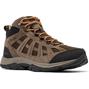 Columbia Redmond 3 Mid WP, Scarpe da Trekking Uomo, Cordovan/Elk 2023 , 50 EU