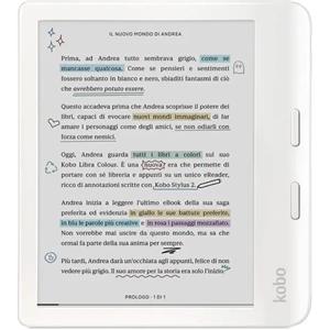 Kobo Rakuten Kobo Libra Colour lettore e-book Touch screen 32 GB Wi-Fi Bianco