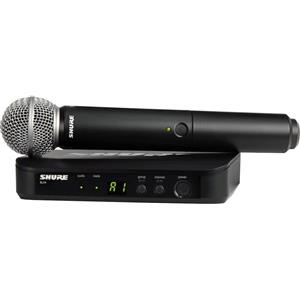 Shure BLX24E/SM58-H8E - Sistema vocale wireless con microfono SM58