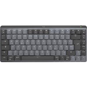Logitech MX Mini Mechanical tastiera RF senza fili + Bluetooth QWERTZ Tedesco Grafite, Grigio