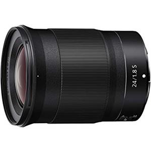 Nikon Nikkor Z 24 mm F/1.8 S, Obiettivo per Nikon Z Serie S Grandangolare, Luminoso, a Lunghezza Focale Fissa F/1.8, Nero