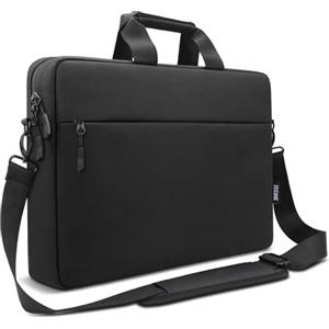TECOOL 17,3 Pollici Borsa PC Portatili, Tracolla Impermeabile Messenger per 17-17,3'' Lenovo Acer ASUS Vivobook Dell HP Samsung Notebook Laptop, da Lavoro, Nero