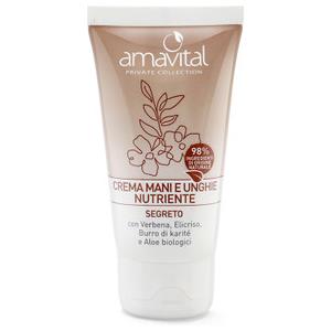 Amavital Crema Mani e Unghie Nutriente con Burro di Karité e Ceramidi - 50 ml