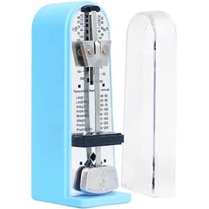 Generic Metronomo meccanico | Accurato metronomo professionale per pianoforte, strumento musicale per esercitarsi con ukulele, batteria, banjo, chitarra, tromba e basso