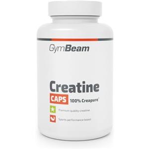 GymBeam Creatina Monoidrato Capsule - 100% Creapure®, per l'aumento delle prestazioni fisiche, adatta per uomini e donne, ideale per atleti di resistenza e sport di squadra