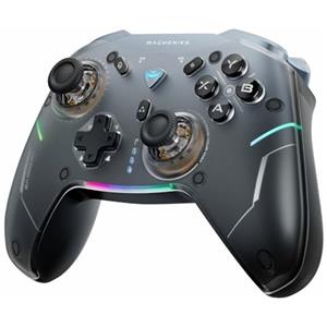 Machenike G5Pro V2 PC Controller Wireless per PC/Switch/iOS/Android/Smartphone con Grilletto Ottico-Microswitch, Switch Controller Gaming Bluetooth, RGB Sync, Joystick Intercambiabili (Nero)