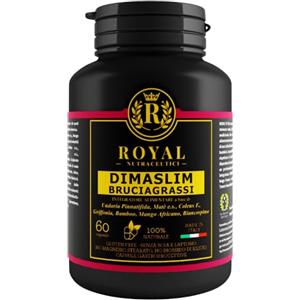 ROYAL NUTRACEUTICI Integratore Brucia Grassi Naturale con Fucoxantina e Mango Africano - Perdita Peso, Fame Nervosa, Pancia Piatta - Integratore Drenante - 60 Capsule | ROYAL NUTRACEUTICI