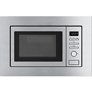 Smeg FMI017X Incasso Microonde con grill 20L 800W Acciaio inossidabile forno a microonde