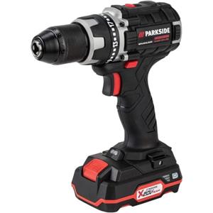 Parkside Trapano avvitatore a batteria PARKSIDE X20V PABSP 20 Li B2 KAT PERFORMANCE (senza spazzole/brushless, incl. Batteria e caricabatterie, in valigetta)