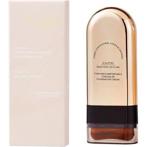 AmourGlint Fondotinta Stick con Pennello Incorporato - Fondotinta Multiuso Correttore e Contorno, Formula Idratante e Coprente per Pelli Mature, Finish Cremoso a Lunga Tenuta (#1, 20g)