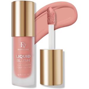 FV Blush Liquido Altamente Pigmentato, Fard Make Up con Finitura Naturale, Lunga Durata, Idratante e Leggero, Dewy Texture, Fard Liquido Idratante per Il Viso (Honey, 5g)