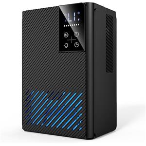 Tiptop Home Deumidificatore 2500ML, Deumidificatore Casa Muffa Elettrico, Ultra Silenzioso, Spegnimento Automatico, Purificatore Dell'aria, Contro Umidità e Muffa per Camera da Letto, Bagno, Casa