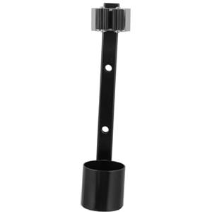 LALADEFIEE Supporto Per Bastone in Metallo Per Sedia a Rotelle e Scooter Disabili, Portastampelle Resistente e Facile Da Installare, Accessorio Per Ausili Mobilità Anziani e Disabili