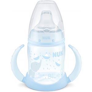 MAPA Professional NUK First Choice 10215240 Biberon con Beccuccio in Silicone, 6-18 Mesi, 150 ml, Blu