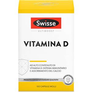 Swisse - Vitamina d 100 capsule molli