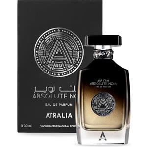 Atralia Absolute Noir Eau De Parfum Uomo 100 Ml 3.4 Oz - Fragranze Lussuose E Durature Con Note Di Fuori Di Bergamotto, Limone, Pompelmo E Pepe Rosa - La Migliore Alternativa Per Absolu Aventu
