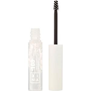 3INA MAKEUP - The Eyebrow Mascara 100 - Trasparente - Mascara per Sopracciglia Lunga Durata - Formula in Gel - Non Appiccica - Vegan - Cruelty Free