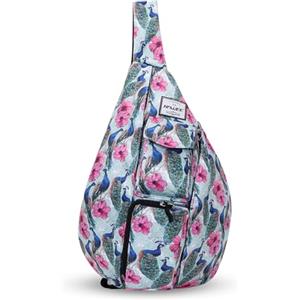 HAWEE Sportivo Zaino Monospalla Viaggio Petto Borsa Monospalla Crossbody Zaino Spalla Antifurto Petto Borsa Spalla Casual per Uomo Donna Adolescenti Vita Lavoro Outdoor Viaggio Ciclismo