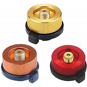 XLKJ 3 Pezzi Adattatore per Fornello da Campeggio,Connettore Stufa da Campeggio Adattatore per Stufa Connettore