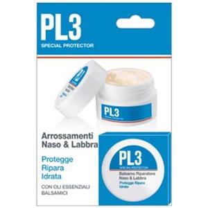 KELEMATA PL3 Balsamo Riparatore Naso e Labbra 7g - Lenitivo per Arrossamenti e Screpolature con Acido Ialuronico e Ceramidi