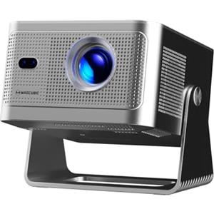 Magcubic Proiettore Portatile, Risoluzione Nativa1080P Videoproiettore con WiFi 5, Bluetooth 5.1,Altoparlante da 15W,650 ANSI/Controllo Vocale,Autofocus e Correzione Trapezoidale, Dolby Audio/HDR10+