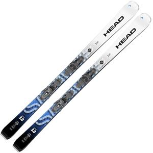 Head Shape 3.0 Allride Rocker - con attacco PR10 GW Promo Gripwalk Z3-10 - per piloti avanzati e buoni - Sci carving per piste preparate (blu, 163 cm)