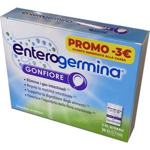 OPELLA HEALTHCARE ITALY SRL ENTEROGERMINA GONFIORE 10BU PR