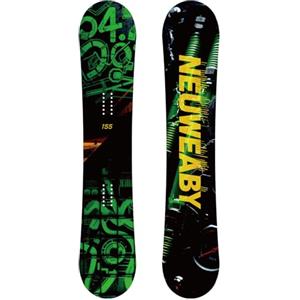 NEUWEABY Snowboard All Mountain da uomo Hybrid Rocker Freeride Wide Board Freestyle Training Fate Board per principianti e snowboarder di livello intermedio - Stampa bosco verde 155 cm