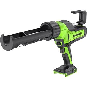 Greenworks G24CG Pistola Sigillante Elettrica, Forza 2900N, 6 Velocità, Antigoccia, SENZA Batteria 24V e Caricabatterie, Garanzia 3 Anni