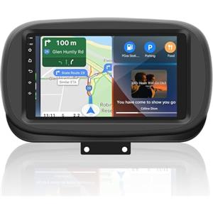 CAWELL Autoradio Android 14 per Fiat 500X 2015-2020 7" IPS Touch Screen 8-Core 4GB+64GB Wireless CarPlay Android Auto GPS Navigatore Bluetooth 5.0 DAB+ WiFi DSP Canbus MirrorLink