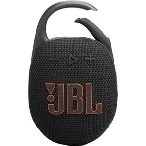 JBL Clip 5 Speaker Bluetooth Portatile, Altoparlante Wireless Compatto, Moschettone Integrato, Waterproof e Resistente alla Polvere IP67, fino a 12 h di Autonomia, App JBL Portable, Nero