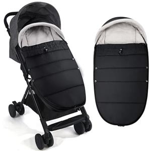 BORDEAG Coprigambe per passeggino invernale, caldo sacco invernale per neonati e passeggini, sacco nanna invernale, sacco nanna per passeggino, sacco nanna ispessito, adatto per tutti i passeggini