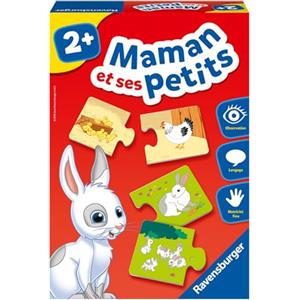 Ravensburger Puzzle Duo Ravensburger Maman et ses petits