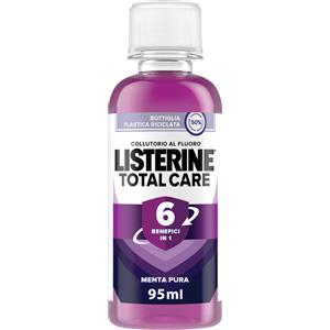 Listerine Collutorio Total Care 95ml - 6 Benefici in 1, Antiplacca e Antibatterico