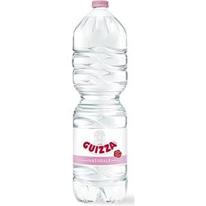 Pellet A Casa Tua Acqua Minerale Naturale Guizza, Bottiglie di Acqua da 2x6 litri in PET (12 casse - 72 bottiglie)