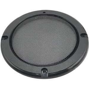 iSpchen Copertura della griglia dell'altoparlante 4/5/6,5/8 pollici altoparlante copertura griglia altoparlante subwoofer protezione cerchio decorativo per altoparlante audio auto, nero