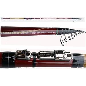 generico Bolognese Metri 8 Canna Da Pesca Mare Lago Carpa Spigola Carbonio