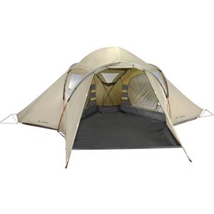 VAUDE Badawi 4P Tenda Familiare per Il Campeggio, Unisex - Adulto, Sand, 4P