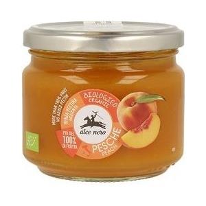 Alce Nero Composta di Pesche Bio 270g - Senza Pectina Aggiunta, Più del 100% di Frutta