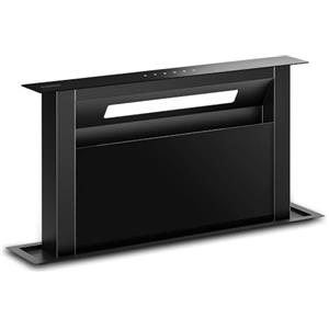 Klarstein Velaire Cappa Aspirante 60 cm - A++ Efficienza Energetica, 853 m³/h, Touch Invisibile, LED, Filtro Lavabile, Sottopensile, Cappa Cucina 60 cm Incasso, Design Minimalista