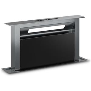 Klarstein Verosteel Cappa Aspirante 60 cm - A++ Efficienza, 853 m³/h, Touch Invisibile, LED, Filtro Lavabile, Vetro & Alluminio, Cappa Cucina 60 cm Sottopensile/Incasso